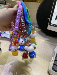 Móc khóa chuột may mắn