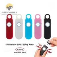 Móc khóa còi báo động nữ FASHYUNER, Báo động với báo động an toàn di động SOS, Quà tặng Đèn LED chống xâm lược Công cụ an ninh quốc phòng cá nhân