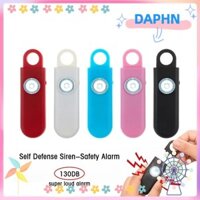 Móc khóa còi báo động nữ DAPHS, Báo động di động với báo động an toàn SOS, Công cụ an ninh quốc phòng cá nhân chống xâm lược ánh sáng LED
