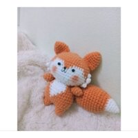 móc khoá con cáo 🦊 bằng len cute