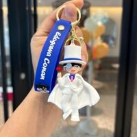 Móc Khóa Conan Cầm Hoa . Dây móc dài : 10cm - Mô Hình Cao : 7cm - Nặng 50gram - K75-T2-S7