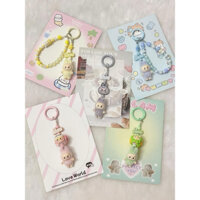 móc khoá crybaby, labubu keychain