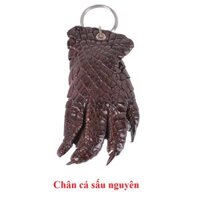 Móc khóa da cá sấu màu nâu đất HJ8211-16-19-72-86 - Nâu đất - Nguyên