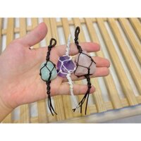 Móc Khóa Đá Thanh Tẩy Tự Nhiên - Jarlex