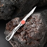 Móc khóa dao xếp lưỡi dao mổ số 11 thay thế được + 10 lưỡi, dao xếp EDC dao 11