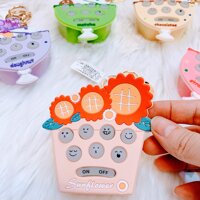 Móc Khóa Đập Chuột - Giỏ Hoa ( Có Đèn - Tiếng )