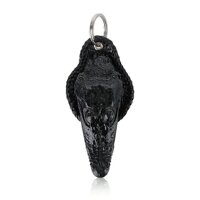 Móc khóa đầu cá sấu Huy Hoàng màu đen HC8220