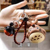 Móc Khóa Dây Bện Hình Búp Bê totoro Dễ Thương Sáng Tạo