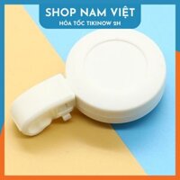 Móc Khóa Dây Kéo Dài Thu Gọn Tiện Lợi - Trắng 1