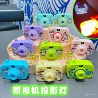 Móc khóa đèn chiếu camera nhỏ hoạt hình Sanrio, đồ chơi trẻ em, móc khóa camera phát sáng, quà tặng