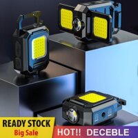 Móc Khóa Đèn led cob 1000lm 800mah type-c Chống Thấm Nước Có Thể Sạc Lại Bằng Cổng usb ipx4