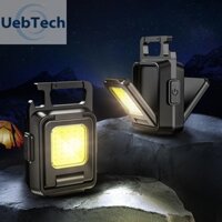 Móc Khóa Đèn led cob mini 7 Chế Độ 1000lm Tiện Dụng Mang Theo Du Lịch Cắm Trại