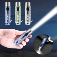 Móc khóa đèn pin mini bằng nhựa quang thông 400 lumen nhỏ gọn