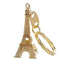 Móc khóa điện thoại hình tháp Eiffel Pháp, quà tặng moc khoa ba lô dễ thương tháp eiffel, đồ lưu niệm - Vàng