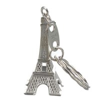 Móc khóa điện thoại hình tháp Eiffel Pháp, quà tặng moc khoa ba lô dễ thương tháp eiffel, đồ lưu niệm - Bạc