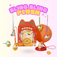 Móc Khóa Điện Thoại LuckyCat Blindbox Hộp Bí Mật Chính Hãng