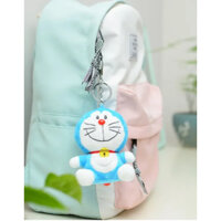 Móc khóa đồ chơi nhồi bông Vanes Toy hoạt hình Smile Doraemon 10cm Nhập Khẩu Singapore