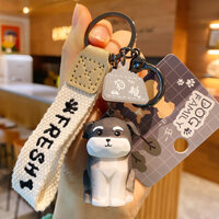 Móc Khóa Dog Family Bộ Siêu Tập Key Chain Treo Túi Xách Cặp Táp Hàng Chính Hãng - MẪU 1