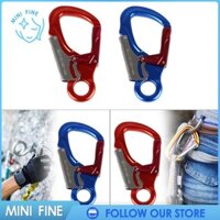 Móc khóa đôi, Carabiner Clip Smooth Key Mũi Cổng lò xo Móc võng Rappelling Đi bộ đường dài sâu