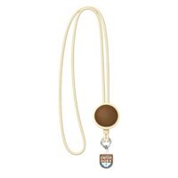 MÓC KHÓA DORAEMON SILICONE DOLL LANYARD BEIGE