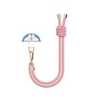 MÓC KHÓA DORAEMON WRIST LANYARD PINK