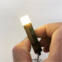 Móc khóa đuốc chiếu sáng minecraft chính hãng