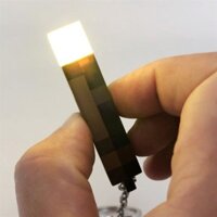 Móc Khóa Đuốc Minecraft Phát Sáng