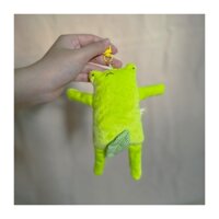 Móc Khoá Ếch Quạo Quọ Hông Dui Dẻ - Gấu Bông Đình May