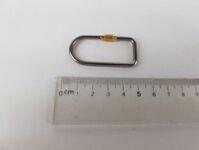 Móc Khóa EDC - Carabiner Titan Ren Vặn (T22/T26 48*25*3mm)