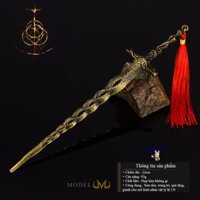 Móc khóa Elden Ring Sacred relic sword hợp kim 22cm kèm kệ trưng bày