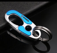 Móc khoá GADO móc khóa xe máy có chốt bấm chất liệu thép cao cấp C3752 - Xanh