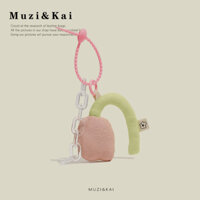 Móc Khóa Gắn Túi Xách Hình Hoa Tulip Dễ Thương