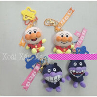móc khoá gấu bông Anpanman dễ thương (dvt: 1 cái)