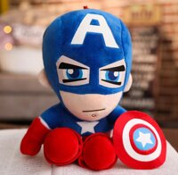 Móc Khóa Gấu Bông Captain America (10cm)