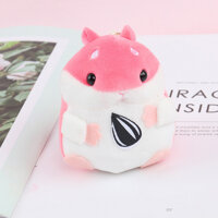Móc khóa gấu bông Hamster V.2 - Mẫu 2 Màu hồng