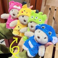 Móc Khóa Gấu Bông Mặc Yếm - MK1670 - BCorner