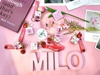 Móc khóa gấu dâu Lotso khối rubik mini