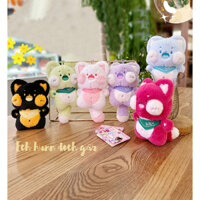 Móc Khóa Gấu Mèo Bông Meow Meow Hottrend Đeo Cặp Táp Túi Xách Quà Tặng