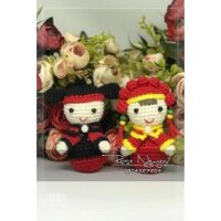 Móc khóa handmade cặp phu thê (Lechalet)