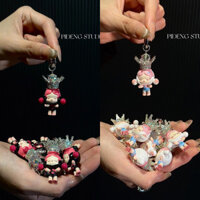 Móc khoá handmade popbean hạt đậu mô hình mini