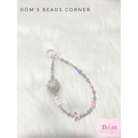 Móc Khoá Hạt Vẽ Độc Đáo Cho Túi Xách, Balo, Điện Thoại - Chất Lượng Handmade Xinh Xắn