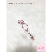 Móc Khoá Hạt Vẽ Độc Đáo Cho Túi Xách, Balo, Điện Thoại - Chất Lượng Handmade Xinh Xắn