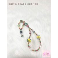 Móc Khoá Hạt Vẽ Độc Đáo Cho Túi Xách, Balo, Điện Thoại - Chất Lượng Handmade Xinh Xắn