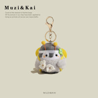 Móc Khóa Hình Chim Cánh Cụt Nhồi Bông Đáng Yêu