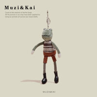 Móc Khóa Hình Ếch Nhồi Bông Dễ Thương