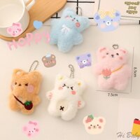Móc Khóa Hình Gấu Bông Hoạt Hình Xinh Xắn