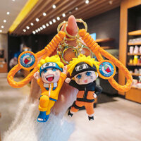 Móc khóa hình hoạt hình mới Naruto, mặt dây chuyền cặp đôi, búp bê nhỏ, quà tặng nhỏ bán buôn