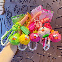 Móc khóa hoạt hình móc khóa cặp chữ rỗng