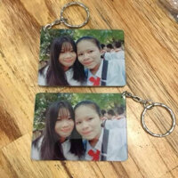 móc khoá in hình in chữ biển số xe