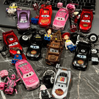 Móc khoá Keychain Mô Hình Ô Tô, Bóng Bi-a, Xúc Xắc Mini gắn chìa khoá xe máy, trang trí quà tặng